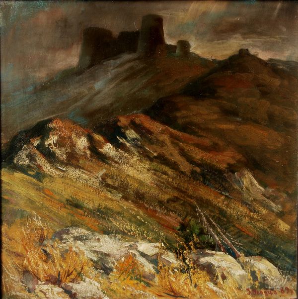 «Таємнича Чорногора». 1989. Полотно, олія.jpeg